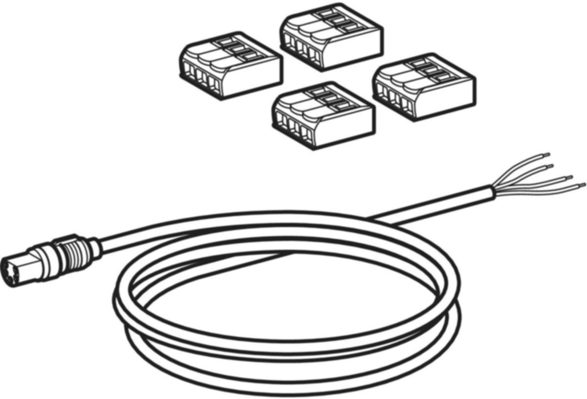 Kabel für Schnittstelle GEBUS 246.238.00.1 - Geberit Systemventile / Armaturen