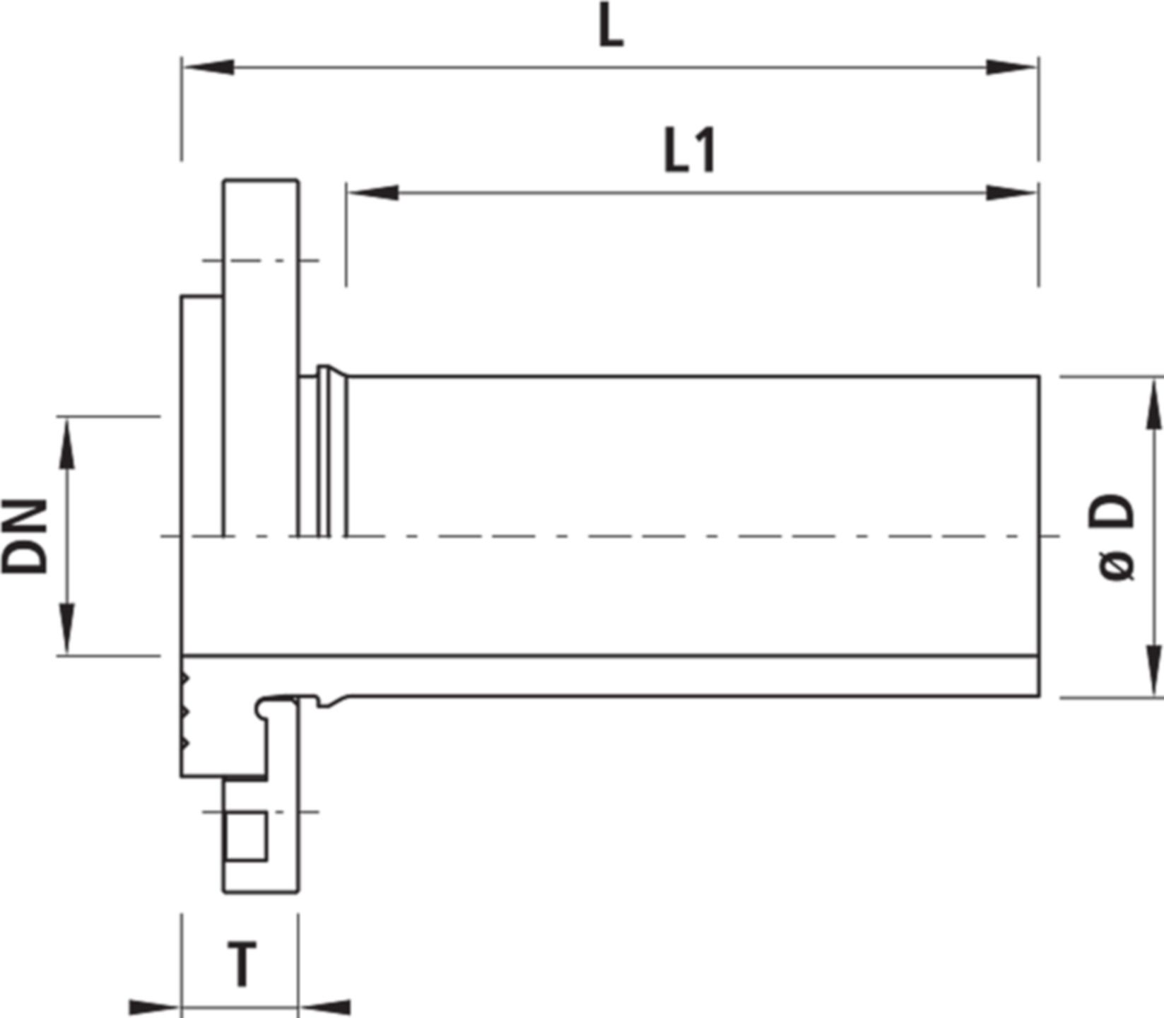 Losflansch mit PE-Anschweissende 3101 DN 80 / d 90mm PN 16 - Hawle Armaturen