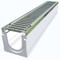 TOP 100 C250 mit verz. Stegrost Element 100cm