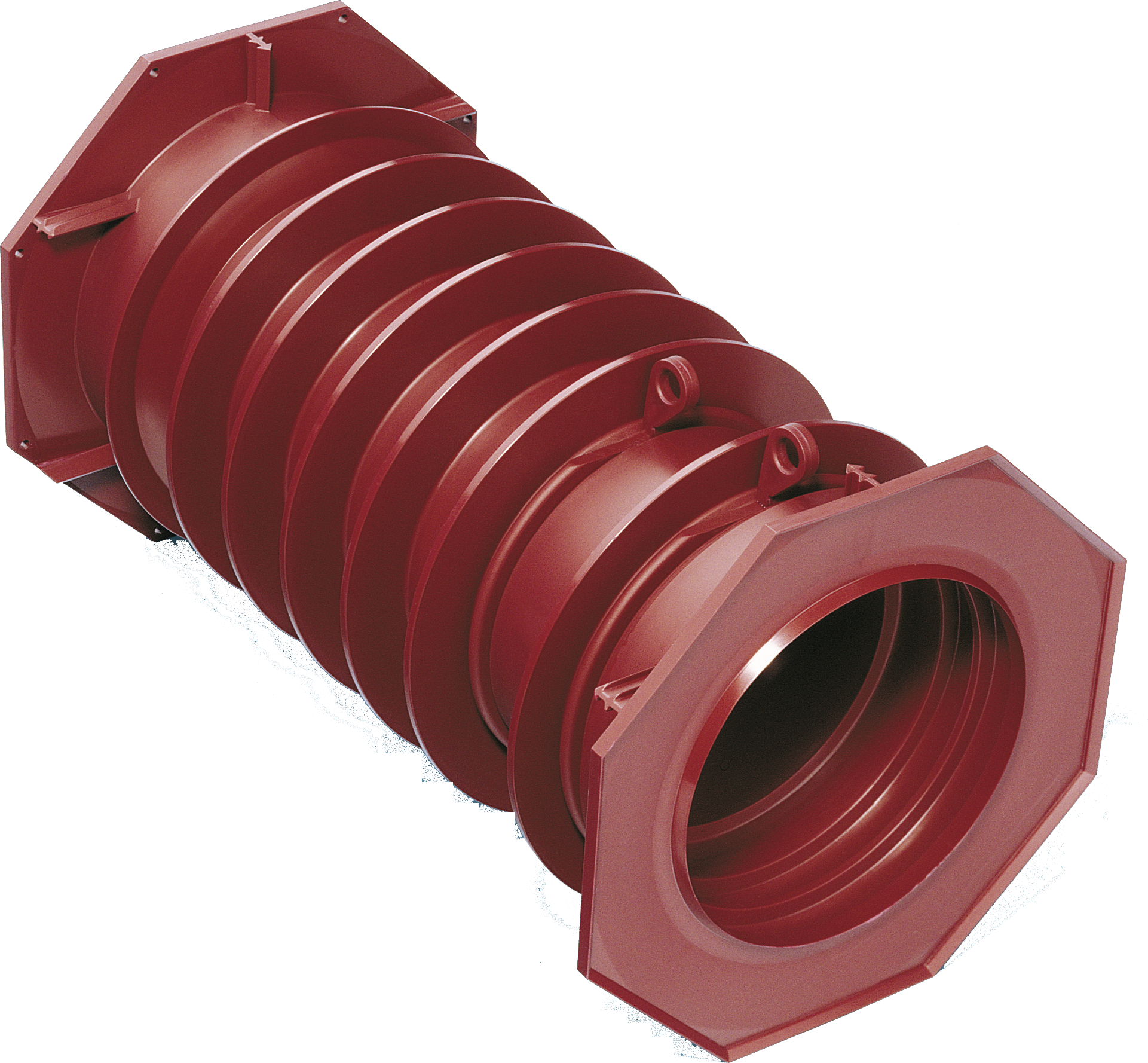 Lamellenrohr DN 100 L=300mm Nr. 1030 für Rohre 15-50mm