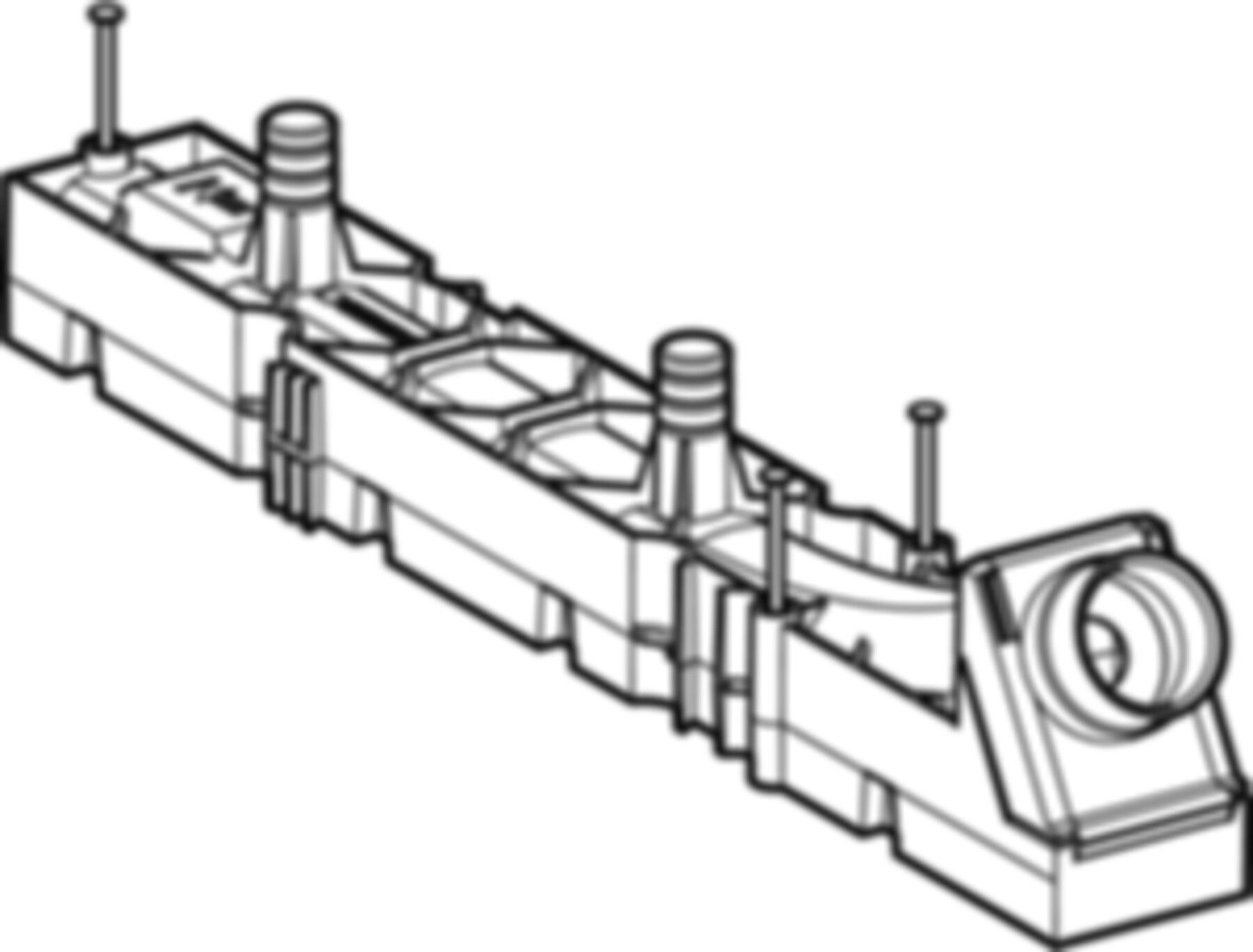 Schalungskasten einfach 14/16/20mm 651.400.00.1 - Geberit-Push Fit-Formstücke