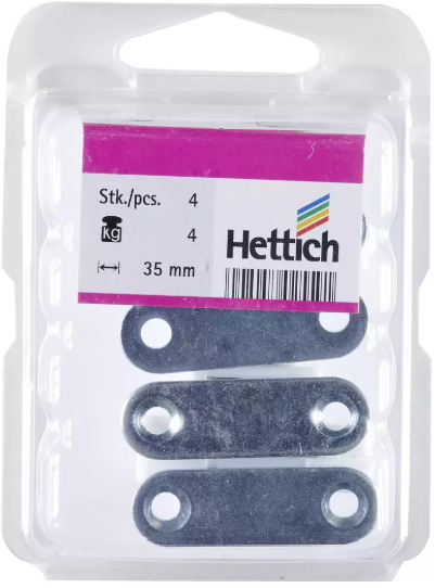 Hettich Magnetschnäpper weiss, 15 x 13mm, Haltekraft 2kg, à 4 Stk - Diverse Möbelbeschläge und Zubehör