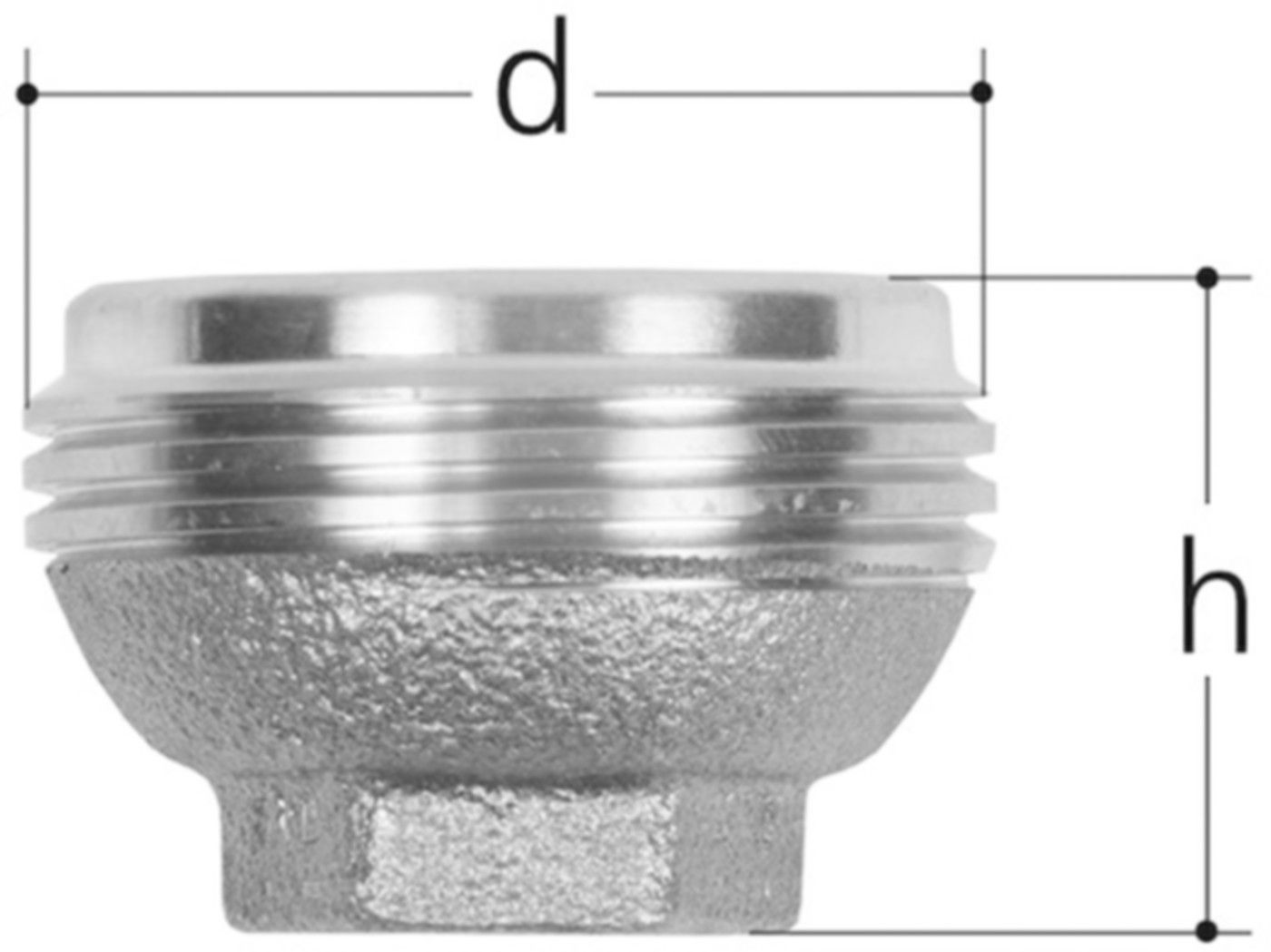 Filterbecher Rotguss 1" 350722302 zu Druckreduzierventil 1300-1335 - JRG Armaturen