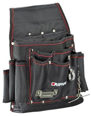 ASPHALT Elektriker-Tasche aus Polyester mit 11 Fächern - Arbeitsschutz