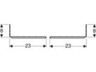 Bausatz für Ständerabstand 50-65 cm 111.869.00.1 - Geberit-Duofix