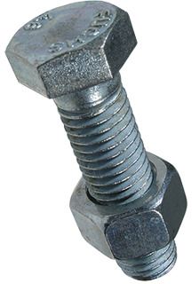 6-kt Schr ohne Schaft+Mu St vzb BN5779 M16x45 - Bossard Schrauben