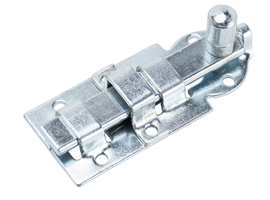 HSI Stossriegel, gerade, mit Schlaufe 80x26xmm, verzinkt - Stoss- und Treibriegel mit Zubehör