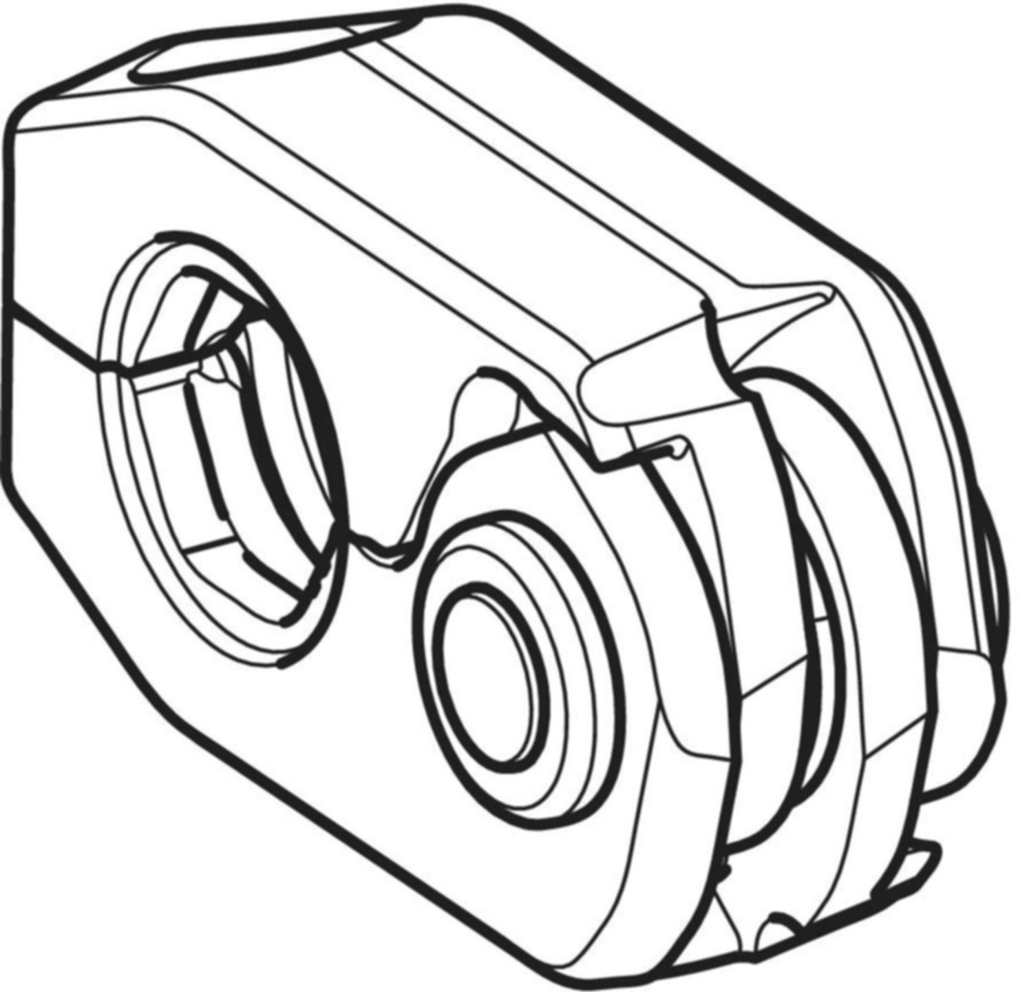 Mapress Pressring schwenkbar (1) / (2) 15mm 691.192.00.1 - Mapress-Werkzeuge und Zubehör