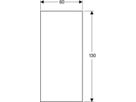 GIS Paneel mit Imprägnierung 461.025.00.1 130 x 60 x 1.8cm - Geberit-Duofix
