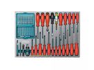 TECHNOCRAFT Werkstattwagen Swiss Team XL mechanic "775 tlg. , 1/4"" + 3/8"" + 1/2"" , 8 Schubladen, - Schlüsselwerkzeuge