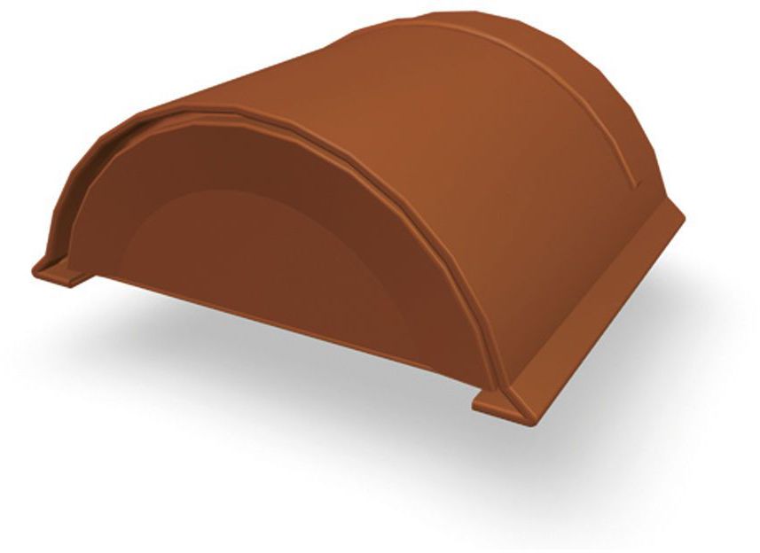 PREFA Jet-Lüfter-Vorkopf stucco 04 P.10 Ziegelrot 110615 - PREFA Dachsysteme