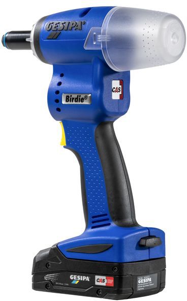 GESIPA Blindnietsetzgerät Birdie® CAS 18V , 1x 2.0 Ah , Ladegerät , in L-Boxx - Gesipa-Nieten