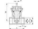 Schieber mit Gewinde für Wasser 1004 DN 1 1/4" - Wild Armaturen