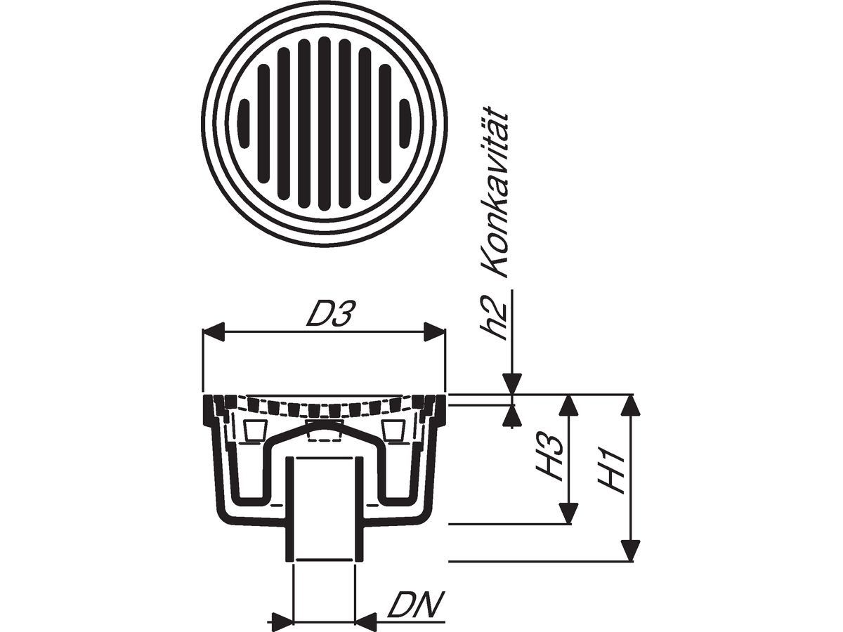 Grates FRV410 Roll-Bodenregister Aus Stahl – Schwarzes Design Für Heizungslüftungen, Einfach Zu Installieren