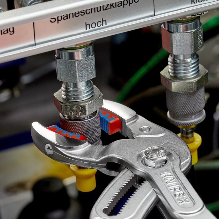 KNIPEX Siphon- und Connectorenzange Speed Grip 81 13 L=250 mm , Ø 10-75 mm - Zangen, Schneiden