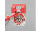 BMI Wasserwaage mit Magneten 7cm, Messgenauigkeit 1mm/m - Nivellieren