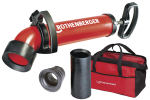 ROTHENBERGER ROPUMP SUPER PLUS Saug-/Druckreiniger 3 Adapter, inkl. Werkzeugtasche - Sanitärwerkzeuge