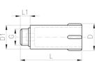 Abpresszapfen 1/2" 799 150 003 - GF Hart PVC-U Formstücke