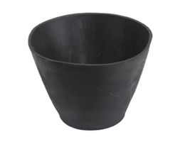 Gipserbecher aus Gummi Ø 130mm, H= 90mm - Bauwerkzeuge