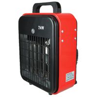 Elektroheizgerät, 2kW, Heizspirale Stecker T12, Kabellänge 2m, 439m3/h - Klima