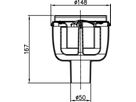 Ablaufkörper Easyflow DN 50 Kunststoff senkrecht 2500.55.00 - ACO Passavant Entwässerungstechnik