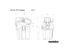 Akku-Sauger AS 18 L PC Compact 18V, 6l, Schlauch 32mm x 2.5m, im Karton - Metabo Elektrowerkzeuge