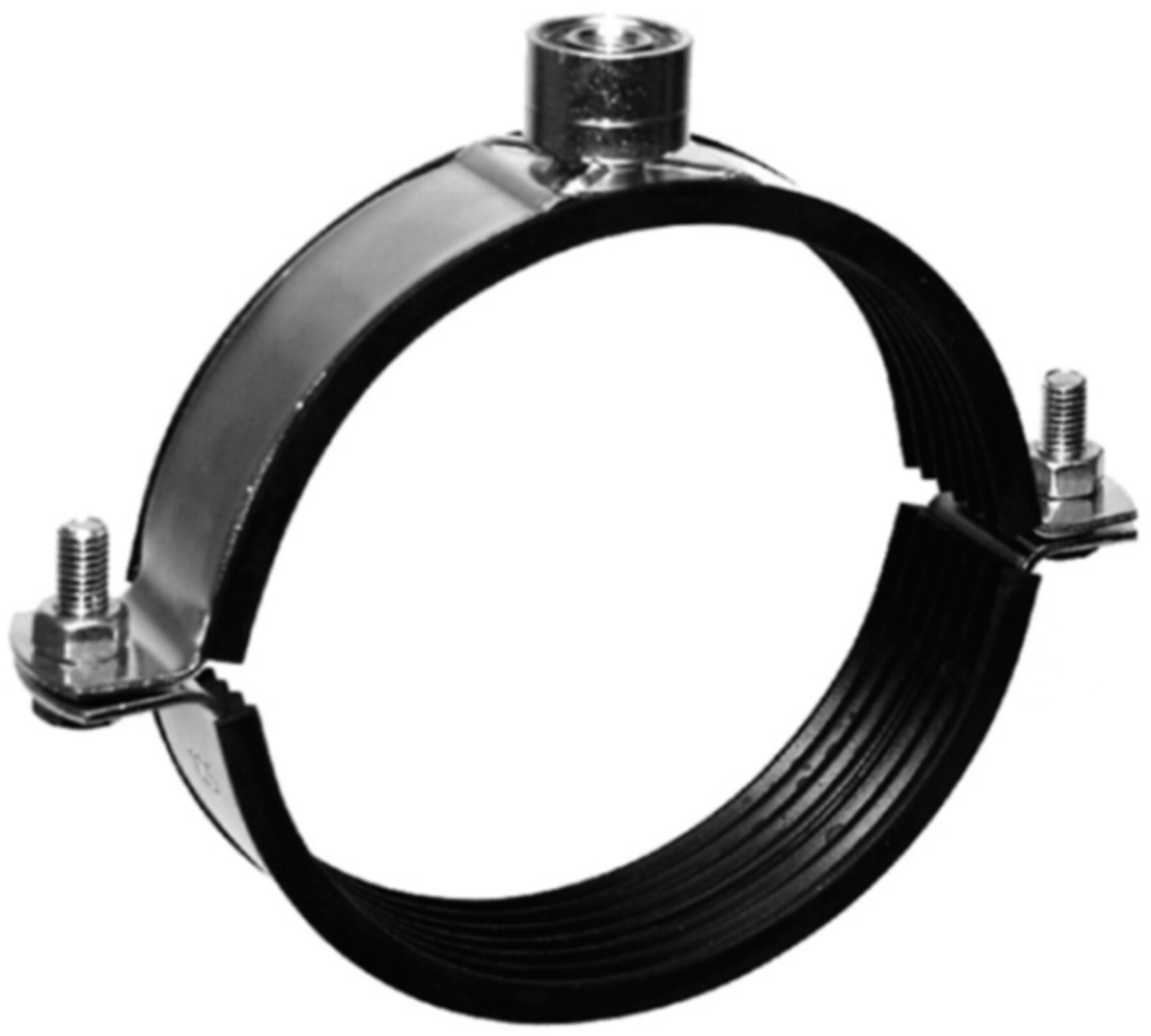 Rohrschellen verz. 1/2" M8/M10 315mm - Spiralfalzrohre und Zubehör System Safe