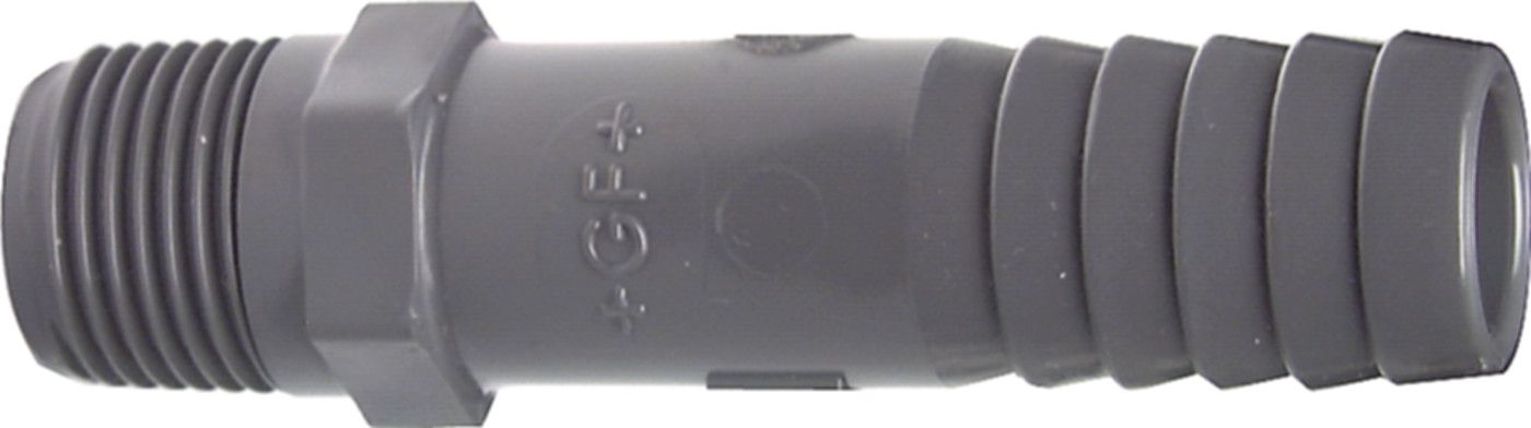 Druckschlauchtüllen AG 3/4" - 25 mm 721 960 707 - GF Hart PVC-U Formstücke