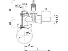 Schieberschelle ROBUSTO DN 50 2730 Doppelbügel DN 100-500 - Hawle Hausanschluss- und Anbohrarmaturen