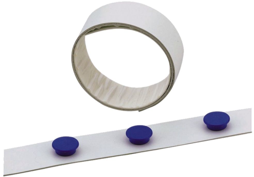 Metallband, selbstklebend 35 x 2500mm, weiss - Heften, Schneiden