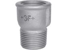 Verlängerung 529a S 3/4" x 48 mm 770 529 105 - GF schw. Tempergussfittings