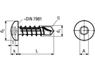 Lins-Bohrs I-8kt ecosyn®-drill vzb BN11904 DIN7504 3,9x19/S1 - Bossard Schrauben