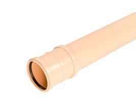 PP-HM Kanalrohr SN4, gemufft NW: 110mm, füllstofffrei, inkl.Dichtung - SP Kanal-und Sickerrohre