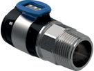 Übergang m/AG 75mm-21/2" 619.706.00.1 aus Edelstahl 1.4404 - Geberit FlowFit-Rohre/Formstücke