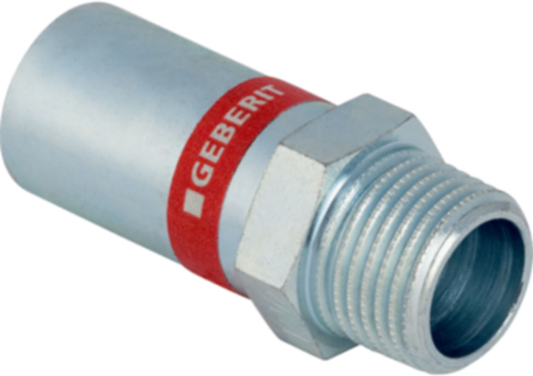 Übergang mit AG 15 x 1/2" 21932 mit Steckende - Mapress-Heizungs-Formstücke