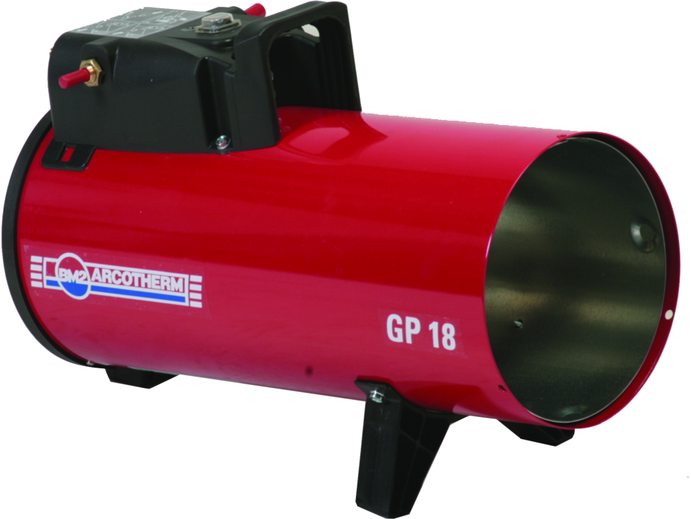 Gasheizgebläse Arcotherm GP 18M 11.3 - 18.58 kW, Luftumwälzung 520m³/h - Klima