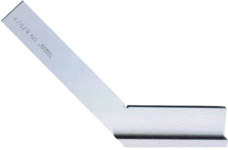 VOGEL Gehrungswinkel, mit Anschlag 150 x 100mm, 135°, verchromt - Winkelmessen