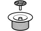Ablaufventil für Duschwannen glanzverch. 11/2" 152.301.21.1 - Geberit-Sifon + Apparateanschlüsse