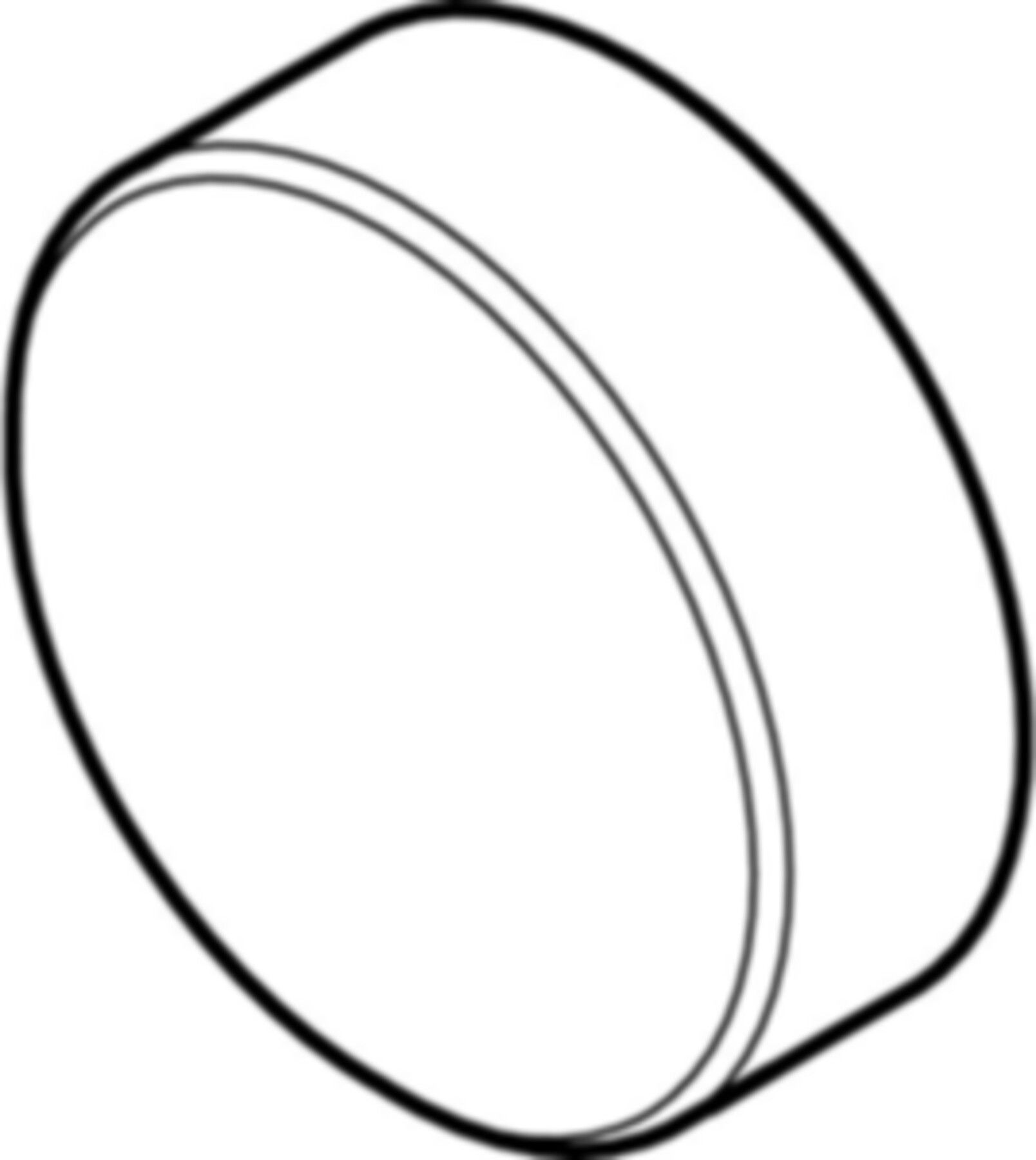 Verschlussdeckel zum Aufschweissen d 40mm 360.812.16.1 - Geberit-PE-Formstücke