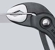 KNIPEX Wasserpumpenzange "Cobra" 8701, L= 150 mm, -32 mm, PVC-Griffhülle - Zangen, Schneiden