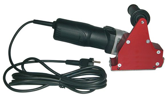 MASC Elektro Rinnenträgereinlassfräse "Biber" 850 Watt , Typ Biber , im Koffer - Spenglerwerkzeuge