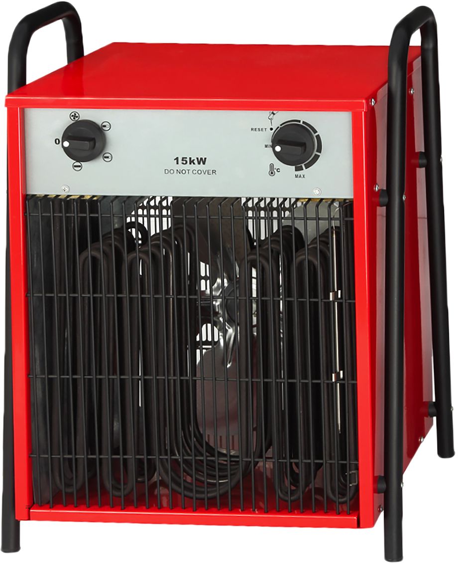 Elektroheizgerät 15kW, Heizspirale 400V, 2246 m3/h, 550x410x360mm - Klima