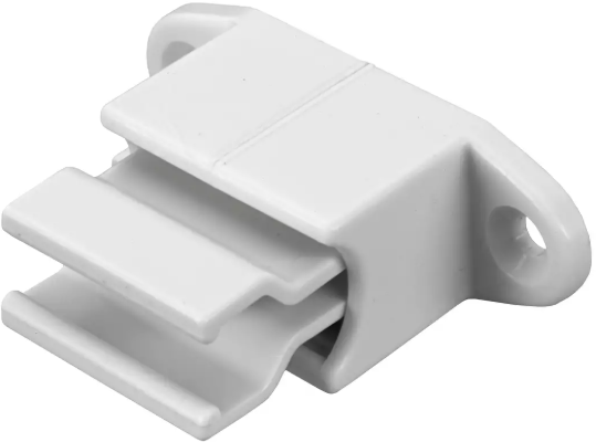 Hettich Klemmhalter Kunststoff weiss, für Kurbelstange - Diverse Möbelbeschläge und Zubehör