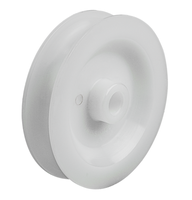 WEBI Seilrollen Polyamid, mit Gleitlager 190P/120mm, Tragkraft 140kg - Seilrollen