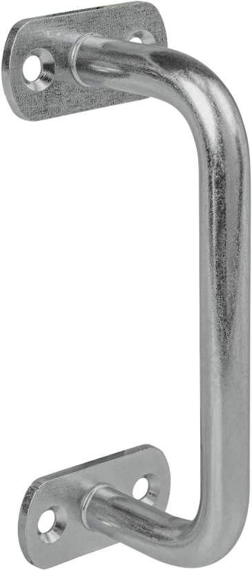 WEBI Torgriffe, Stahl 222 DxL=58x160mm, verzinkt - Schiebetür- und Schiebetorbeschläge