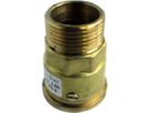 Schwerkraftumlaufsperre Typ TS 51 FAS DN 25 1" L= 60 mm D= R11/2" SW 55 - Ticom Therm-Stop