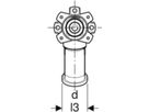 Dose 60° 20mm-1/2" 651.491.00.1 - Geberit-Push Fit-Formstücke