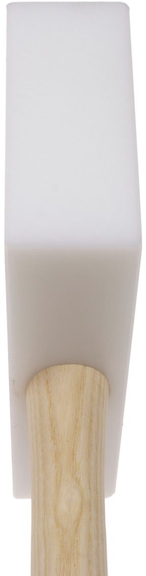 STUBAI Spengler-Kunststoffhammer eckig 2785 , 155x85x35mm mit eschenstiel - Spenglerwerkzeuge