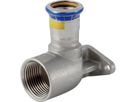 Anschlusswinkel 90° m/IG 22 x 1" 91099 für Einrohr-/Zweirohrgaszähler - Mapress-Gas-Formstücke