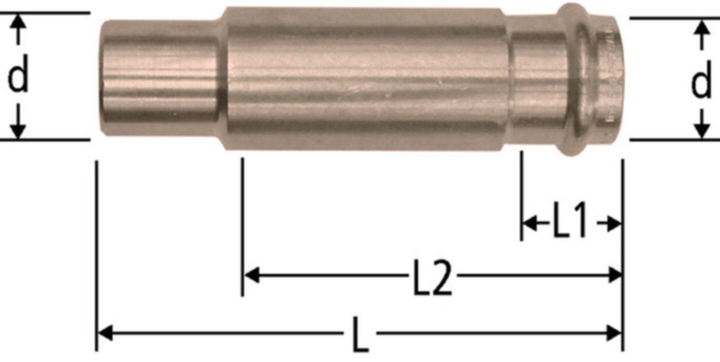 Schiebemuffen NUSSBAUM Optipress-Aquaplus